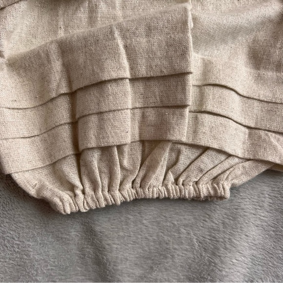 NWT Spell & The Gypsy Collective Lola Linen Tunic Dress Biscuit Ivory Large - Picture 10 of 17